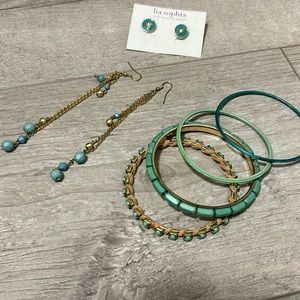 Turquoise jewelry set